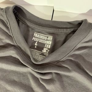 Men’s large workout performance tee shirt